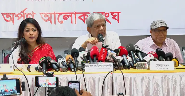 বিএনপি মহাসচিব মির্জা ফখরুল ইসলাম আলমগীর